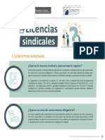 Licencias Sindicales - 22.04.2022