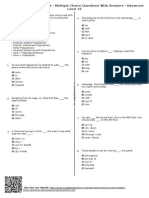 515 Prepositions Test Exercises Multiple Choice Questions With Answers Advanced Level 16