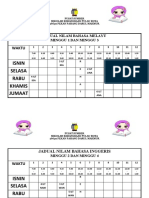 Jadual Waktu Nilam SKPR 2022