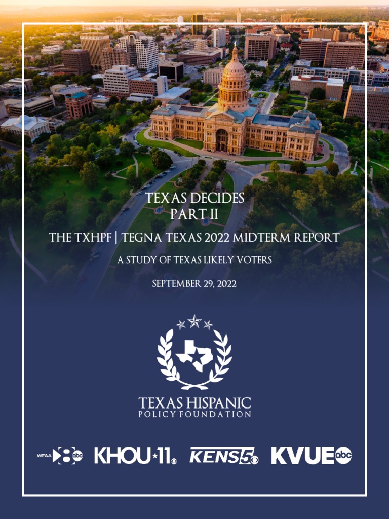 Kvue Texas Hispanic Policy Foundation Texas Decides Poll Part 2