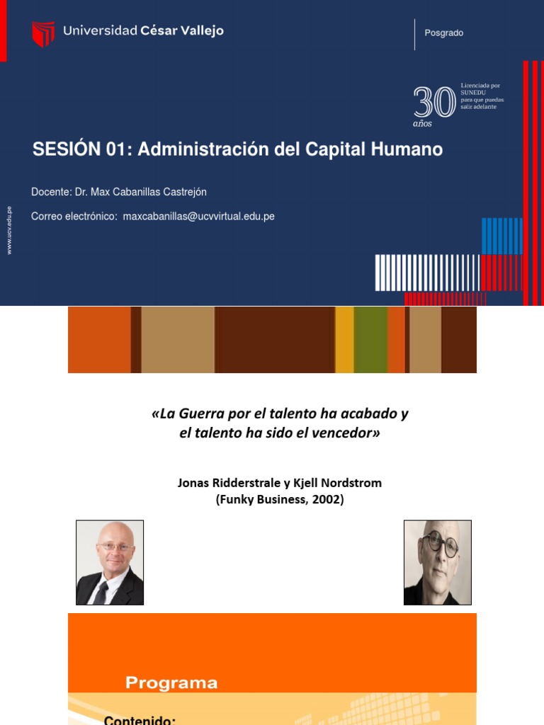 Administración Del Capital Humano (MBA) | PDF | Gestión del talento