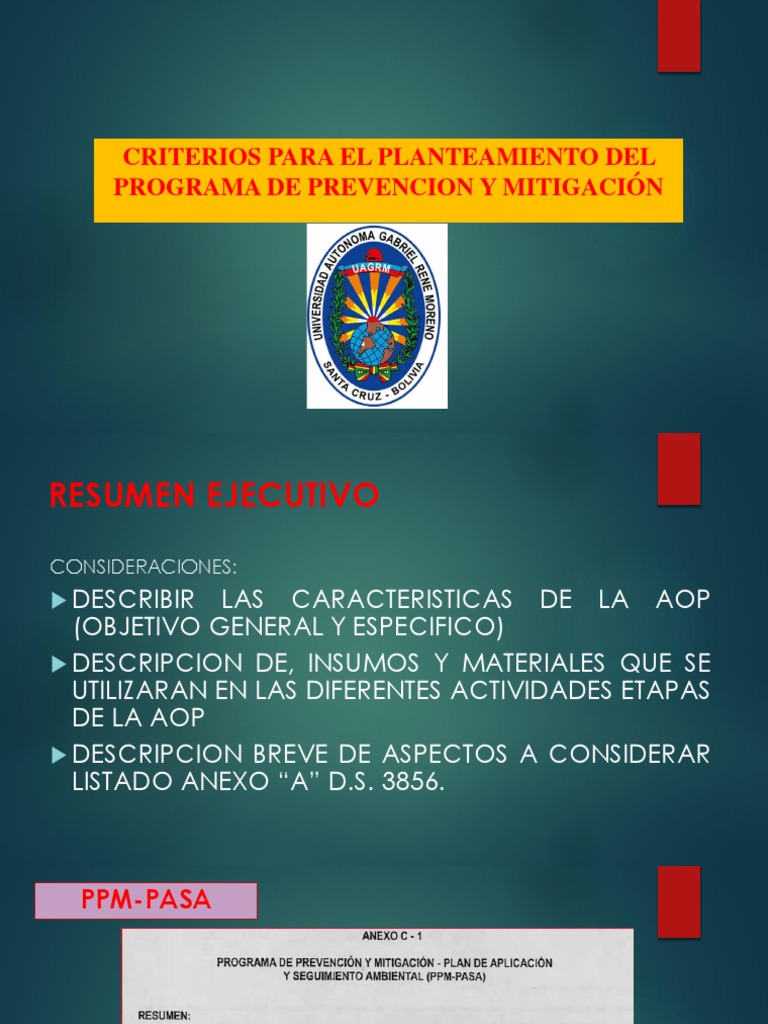 05 Formulario PPM Pasa C1 | PDF | La contaminación del agua | Agua