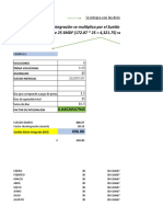 Calculo Salario Diario Integrado