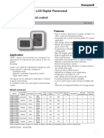 T6861 Series Large LCD Thermostat