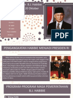 Masa Pemerintahan Habibie