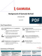 Gamuda's Diversified Business and Wide Geographical Reach