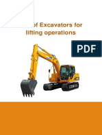 OHSA Guidance Use of Excavators For Lifting Ops