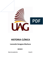Historia Clinica Leonardo Zaragoza Machuca