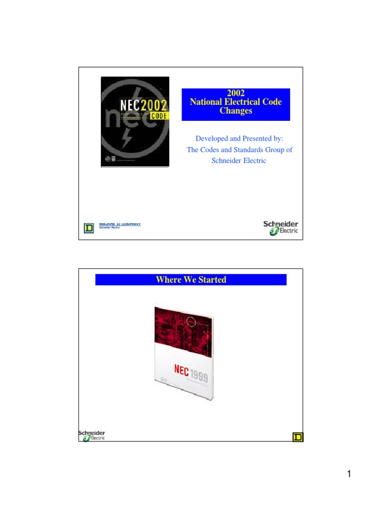02 Nec Changes 020312 Pdf Electrical Wiring Wire