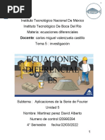 Aplicaciones de La Serie de Fourier