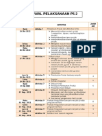 Jadwal Pelaksanaan P5.2