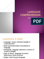 3 Language Comprehension