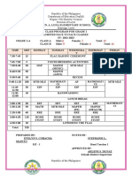 DepEd Gen. Luna Elementary School Class Program