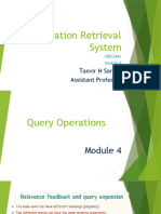 Information Retrieval System Module 4 Basic Concepts