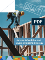 Lismore City Council (Northern NSW, Australia), "Affordable and Diverse Housing Strategy" Draft 2022