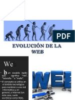 Evolucion de La Web