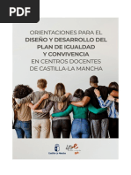 Documento Orientaciones Diseño Plan Igualdad y Convivencia