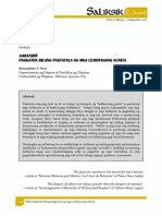 Philippine EJournals - Naratib&Ocirc - Pagkatha Bilang Pagtatala NG Mga Lesbiyanang Gunita