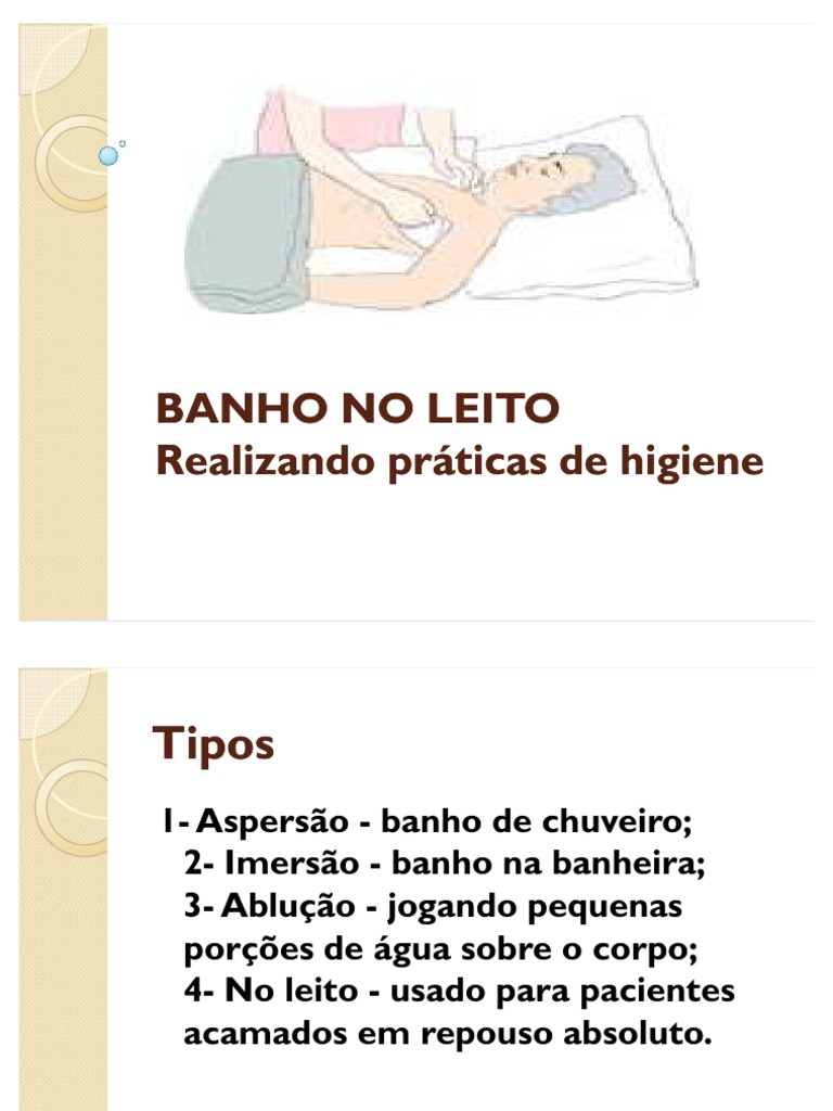 Perguntas E Respostas Sobre Banho No Leito