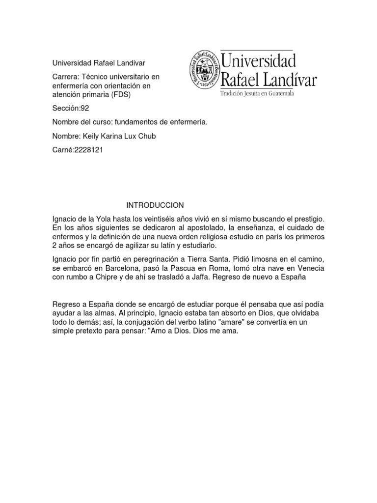 Biografia De Ignacio Pdf Ignacio De Loyola Sociedad De Jesus