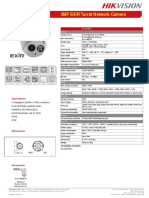DS-2CD2332-I: 3MP EXIR Turret Network Camera