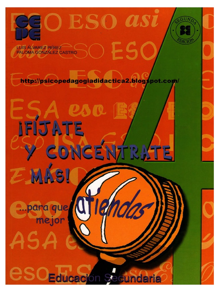 Fijate y Concentrate Mas 4 | PDF