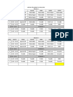 Jadwal Pelajaran 2019 - 2020 SDK Santa Maria Ratu Rosari Gianyar