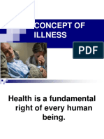 Concept of Health & Illness