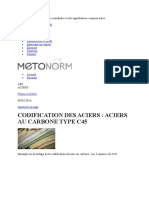 Correspondance Des Normes Mondiales Et Des Appellations Commerciales