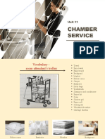 Unit 11 - CHAMBER SERVICE