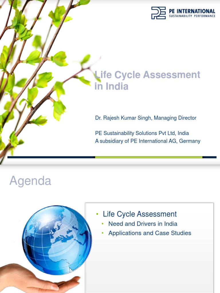 Life Cycle Assessment in India by Dr. Rajesh Kumar Singh-2014 | PDF ...