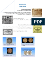 Spanish Era Banknotes & Coins