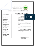 Cert. of Land Registration