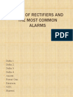 Types of Rectifiers and Common Alarms