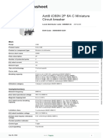 Miniature Circuit Breaker - Acti9 Ic60 - A9F44206