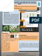 Comparison of anti-malarial activity of Enicostema littorale, Croton macrostachyus and Plasmodium falciparum