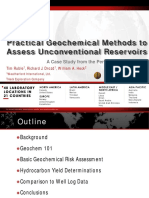 Practical geochemical methods to assess unconventional reservoirs