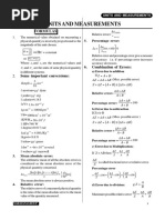 Physics Formulas Material