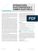 16 Interaccion Electrostatica y Campo Electrico