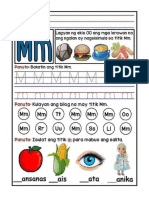 Act Sheets Letters