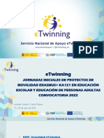 eTwinning Jornadas sobre proyectos Erasmus