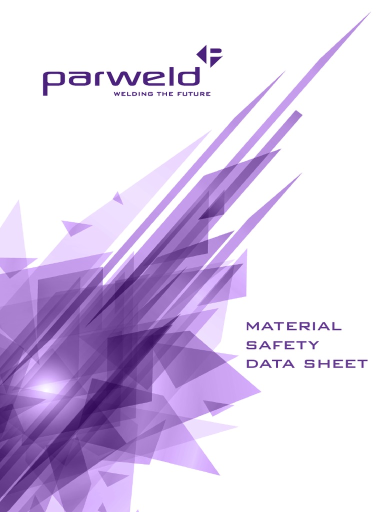 Material Safety Data Sheet Thoriated Tungstens PDF Welding