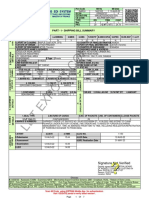 Indian customs EDI system shipping bill details