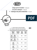 Catalogo Parti Di Ricambio - Spare Parts Catalogue - Catalogue Des Piéces Dètachées