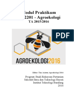 Modul Agroekologi 2016