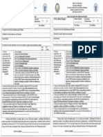 Health Dec. Form