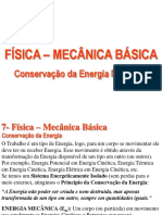 Física-Mecânica Básica - CAP - 7 Conservação de Energia - Unilasalle