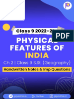 Physical Features of India - Padhle Class 9 Social Science