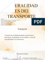 Generalidades Del Transporte