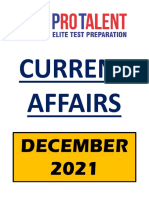 Current Affairs December 2021 Review